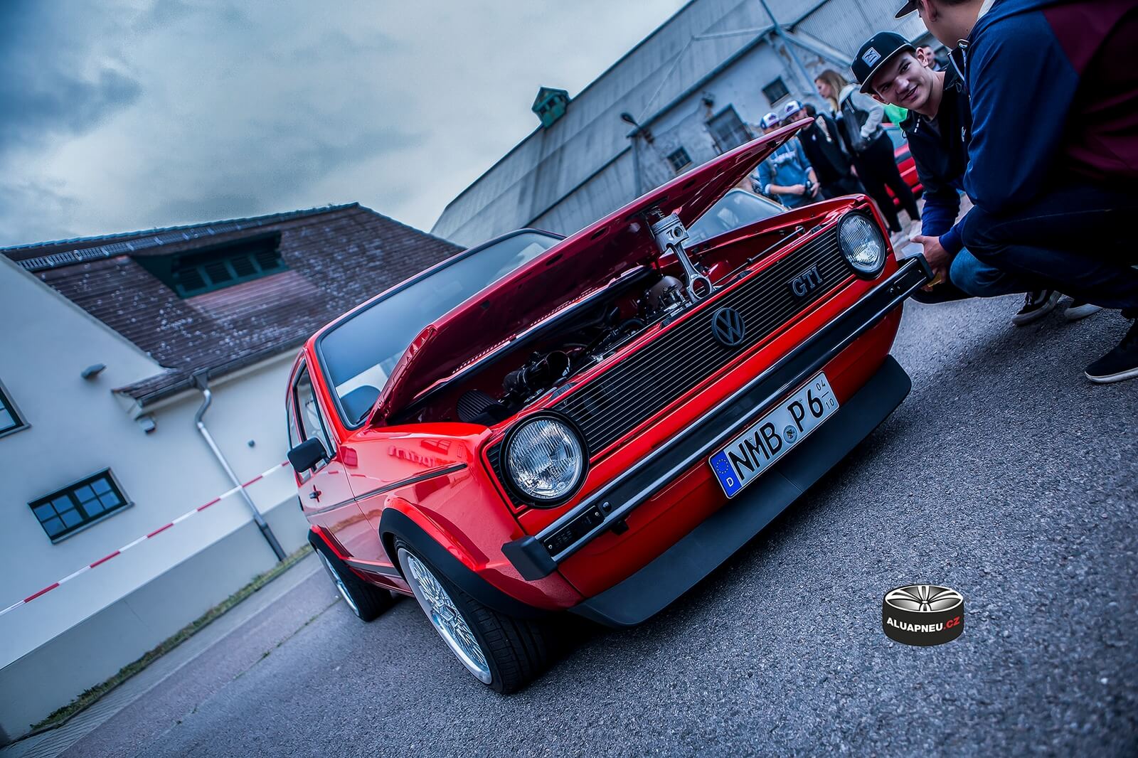 Alu disky Volkswagen Golf Mk1 - tuning Dresden