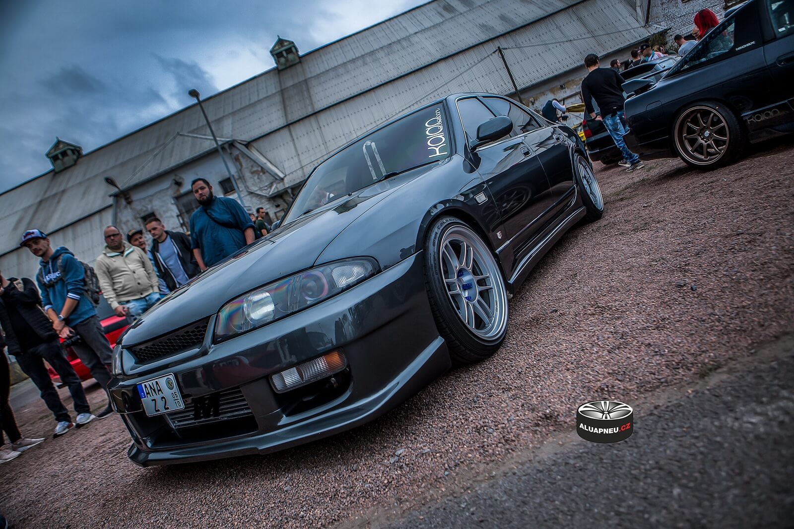 Alu kola Nissan - tuning sraz Drážďany