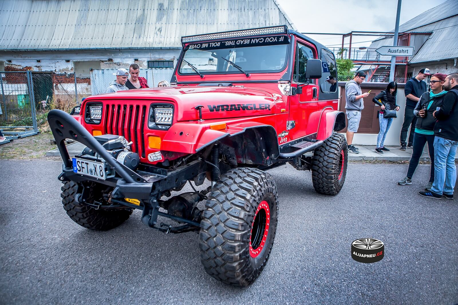 Off Road alu disky Jeep Wrangler beadlock system - tuning Dresden