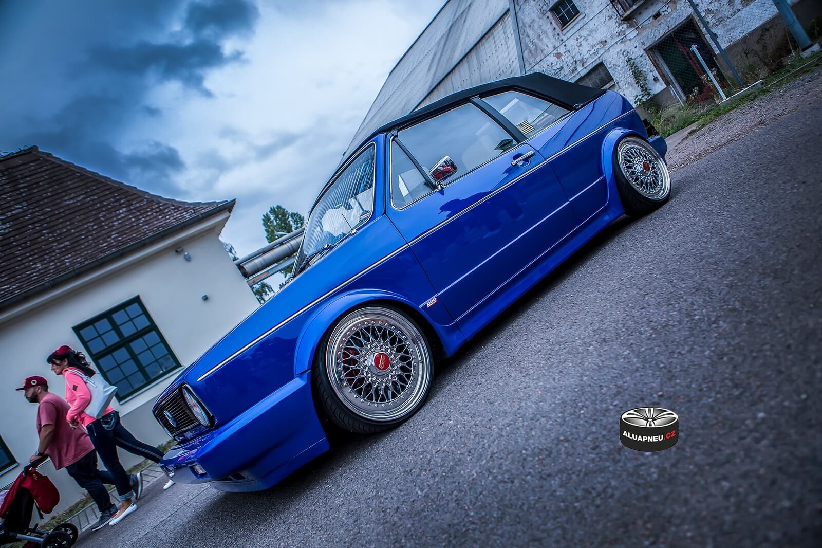Limcová alu kola VW Golf MK1 cabrio - tuning Dresden
