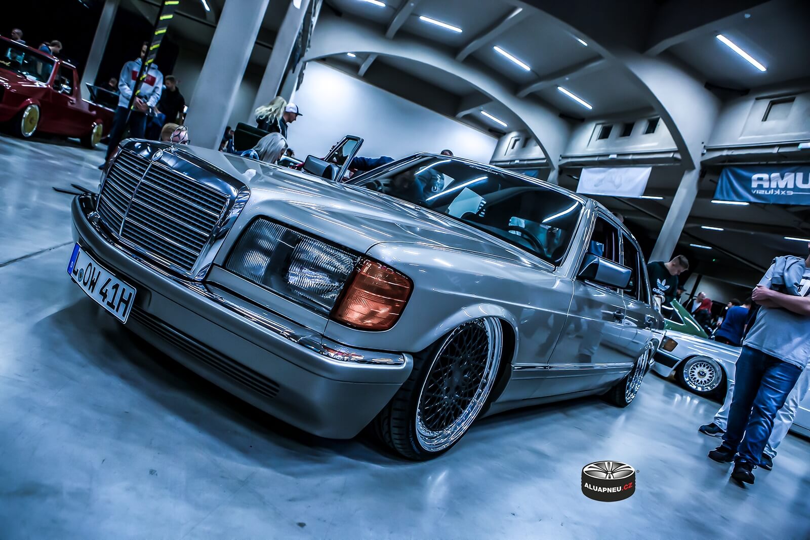 Černá alu kola Mercedes
