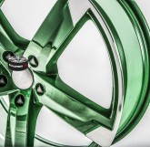Alu disky SPEEDS MOTORSPORT 172 GREEN 5x112 17"