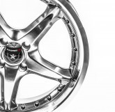 Alu disky REVOLUTION RACING model FORCE 4x100 17"