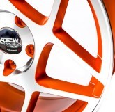 Alu disky ABCWheels INDIANAPOLIS ORANGE 5x114.3 17"