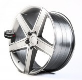 Alu disky YAKUZA JAPAN model MURAKAMI SILVER 5x127 20"