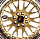 Alu disky JAPAN RACING model JR10 GOLD 4x108 15"