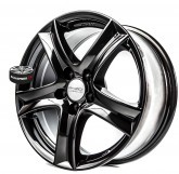 Elektrony ANZIO WHEELS model WAVE BLACK 5x105 17"