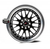 Litá kola JAPAN RACING model JR10 BLACK 4x100 15"