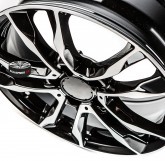 Litá kola YAKUZA JAPAN model NISHI BLACK 5x112 17"