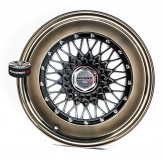 Litá kola MILANO DESIGN model RICCARDO BLACK BRONZE 4x100 16"