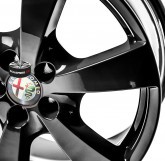 Alu disky RONAL model R50 BLACK 5x98 17"