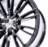 Alu disky Originální alu kola Audi 0055 black 5x112 18"