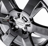 Elektrony Originální alu kola Audi 107 black 5x112 17"