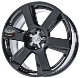 Originální alu kola Audi 107 black 1