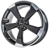 Originální alu kola Audi Rotor 2 black 1