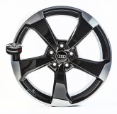 Litá kola Originální alu kola Audi Rotor 2 black 5x112 19"