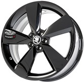 ORIGINÁLNÍ ALU KOLA Škoda Camelot Black 1