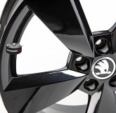 Elektrony ORIGINÁLNÍ ALU KOLA Škoda Camelot Black 5x100 17"