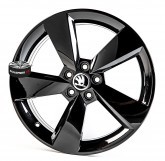 Alu disky ORIGINÁLNÍ ALU KOLA Škoda Camelot Black 5x100 17"
