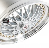 Alu disky RSW RACING 879 SILVER 4x100 17"