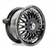 Alu disky RSW RACING 879 BLACK 5x100 17"