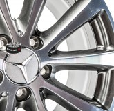 Litá kola ORIGINÁLNÍ ALU KOLA MERCEDES 0062 GREY 5x112 17"