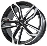 Originální alu kola Audi 082 black 1