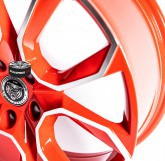 Alu disky YAKUZA JAPAN model KENZOU RED 5x100 17"