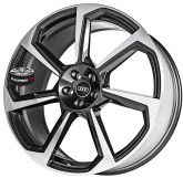 Originální alu kola Audi 084 black 1