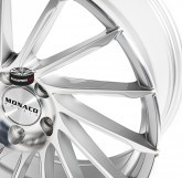 Elektrony MONACO model TURBINE SILVER 5x112 18"