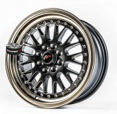 Elektrony JAPAN RACING model JR10 BLACK BRONZE 4x100 15"