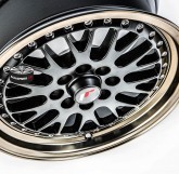 Alu disky JAPAN RACING model JR10 BLACK BRONZE 4x100 15"