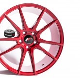 Litá kola JAPAN RACING model JR21 PLATINUM RED 5x112 18"