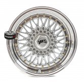 Alu disky JAPAN RACING JR9 SILVER 4x100 17"