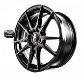 Alu disky JAPAN RACING model JR21 BLACK 5x100 17"