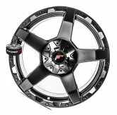 Elektrony JAPAN RACING model JRX5 BLACK 6x114.3 20"