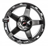 Elektrony JAPAN RACING model JRX5 BLACK 5x127 18"