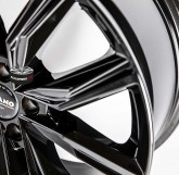 Alu disky REPLICA model 0821 BLACK 5x100 17"