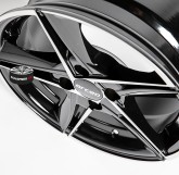 Alu disky REPLICA model 0813 BLACK 4x108 15"