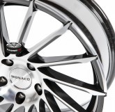 Alu disky MONACO model TURBINE FPBK 5x112 18"