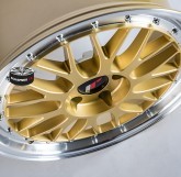 Elektrony JAPAN RACING model JR23 GOLD 5x112 18"