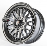 Alu disky JAPAN RACING model JR10 MATT BLACK 4x100 15"