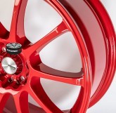 Alu disky ADVAN RACING RZ RED 5x112 17"