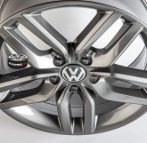 Alu disky Originální alu kola Volkswagen 0022 grey 5x112 17"