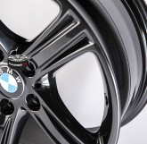Alu disky ORIGINÁLNÍ ALU KOLA BMW STYLING 393 BLACK 5x120 17"