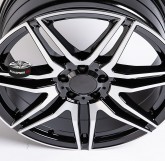 Alu disky REPLICA model 0844 FPBK 5x112 19"