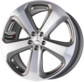 ORIGINÁLNÍ ALU KOLA MERCEDES 0071 GREY 1