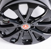 Alu disky ORIGINÁLNÍ ALU KOLA MERCEDES 0073 BLACK 5x112 18"