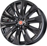 ORIGINÁLNÍ ALU KOLA MERCEDES 0056 BLACK 1