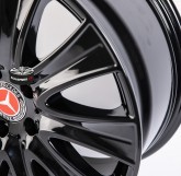 Elektrony ORIGINÁLNÍ ALU KOLA MERCEDES 0056 BLACK 5x112 18"